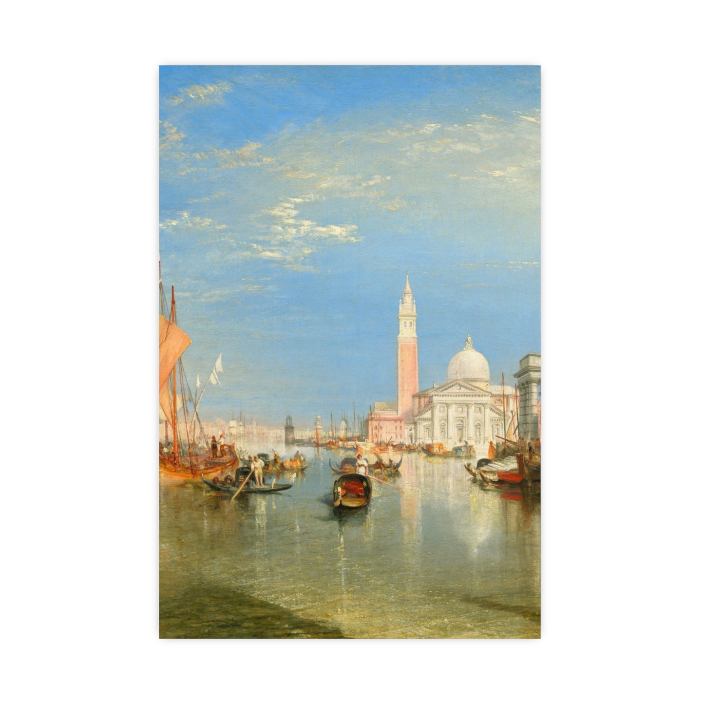 Venice Dogana and San Giorgio Maggiore - Turner Fine Art Poster