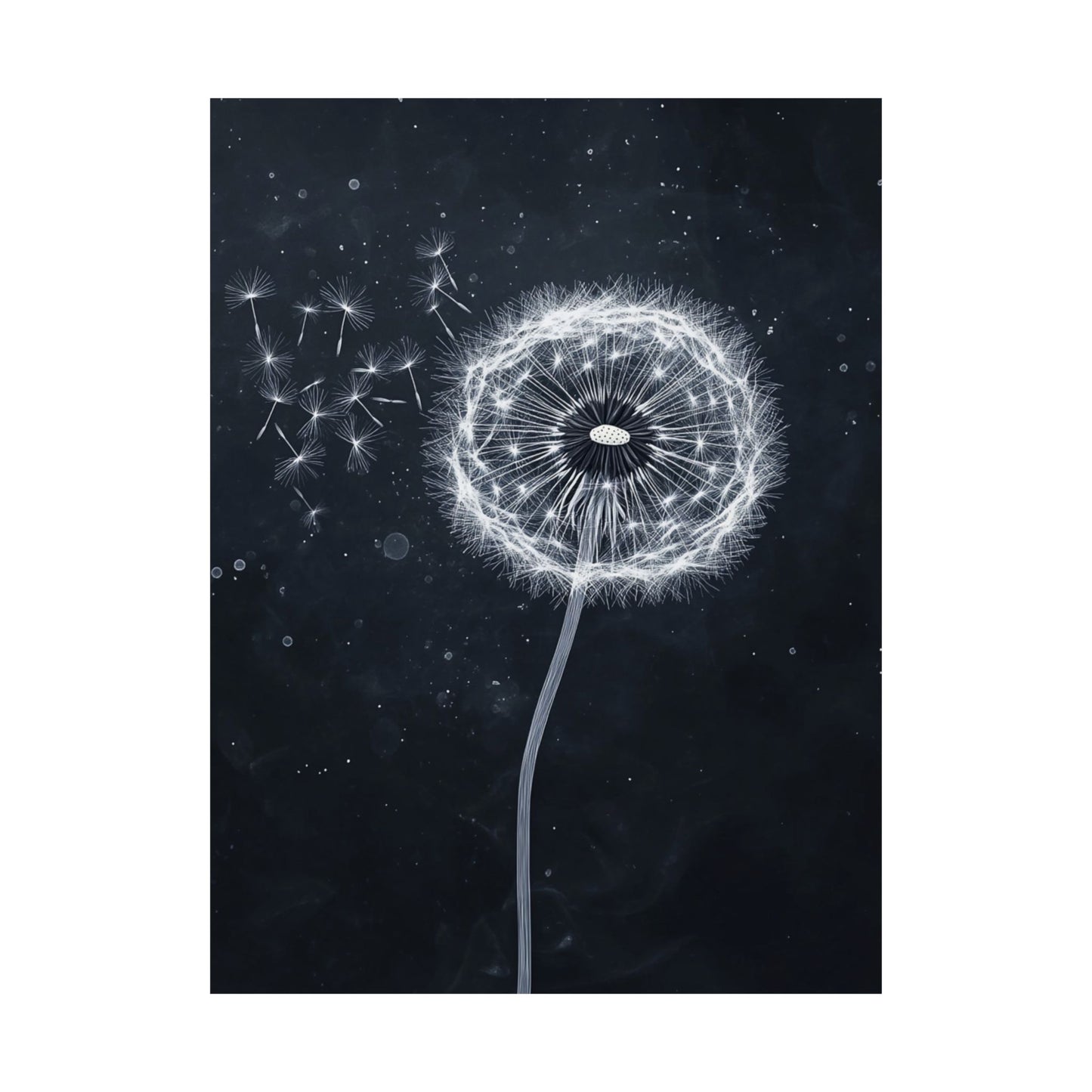 Just Dandy Dandelion Inspirational Fine Art Print