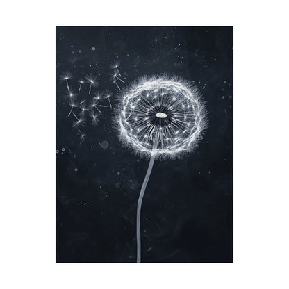 Just Dandy Dandelion Inspirational Fine Art Print