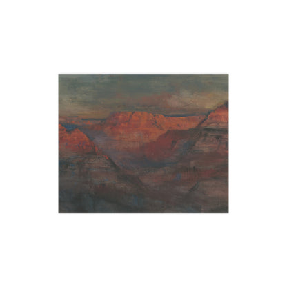Grand Canyon Afterglow - American West Fine Art Poster