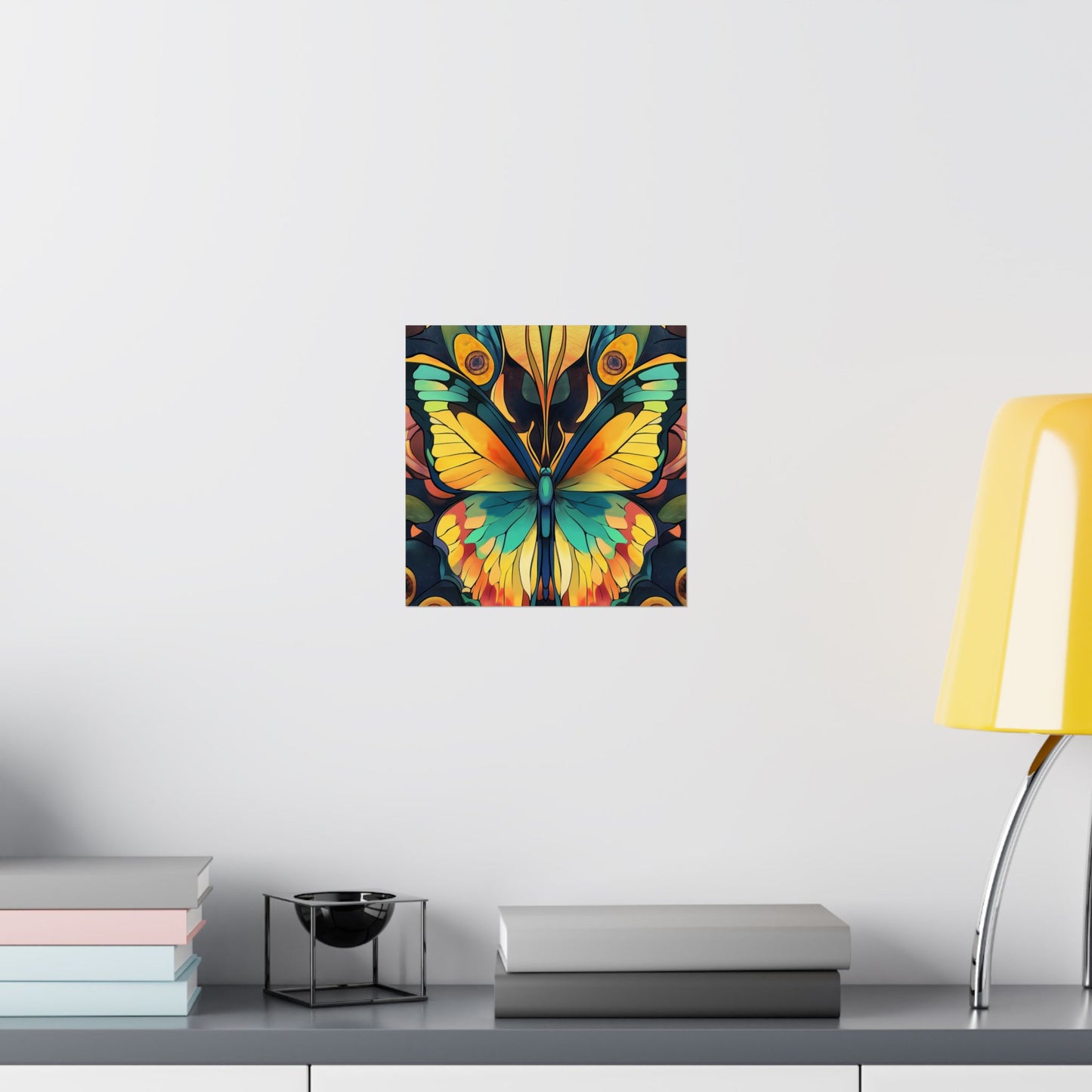 Brilliant Butterfly - Bohemian Wall Art - Fine Art Print - Poster Matte - Vertical Wall Décor