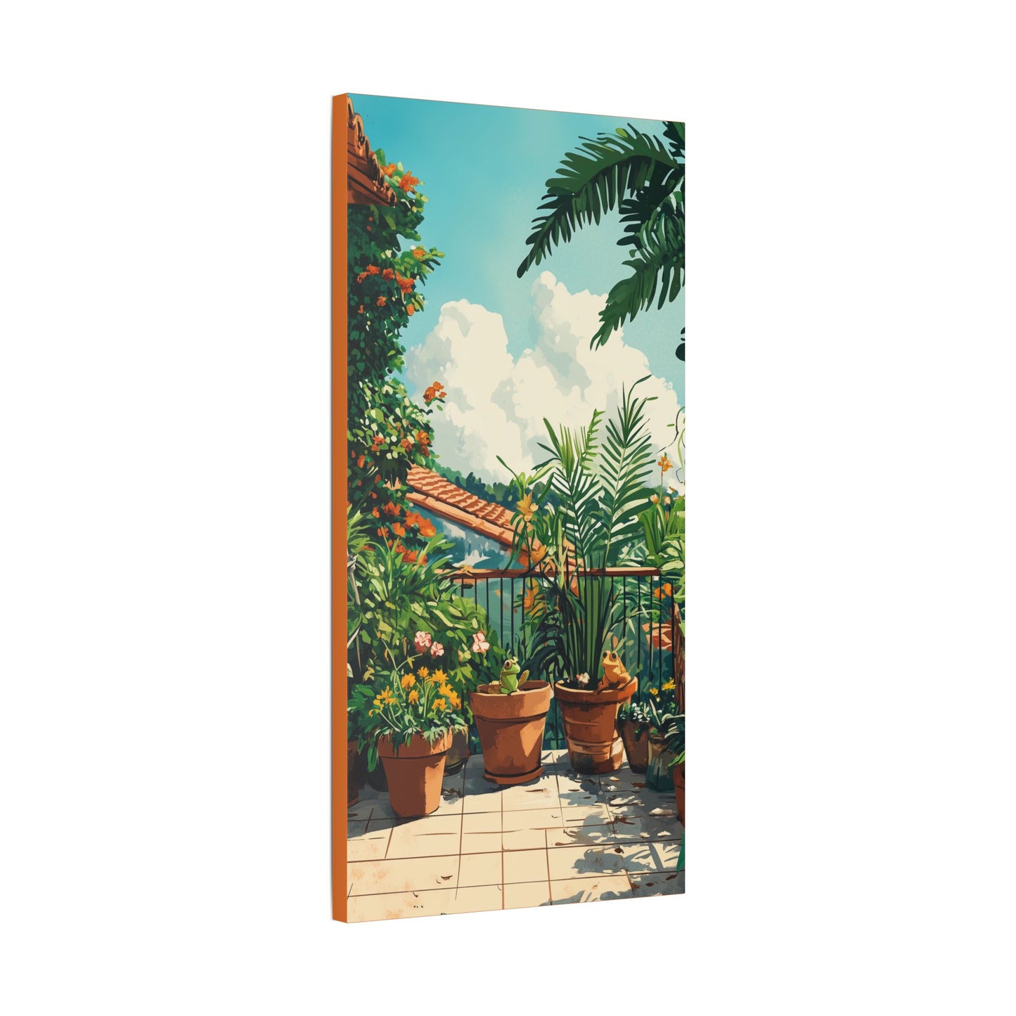Room with a View - Let's Stay on Vacay Series- Fine Art Print on Canvas