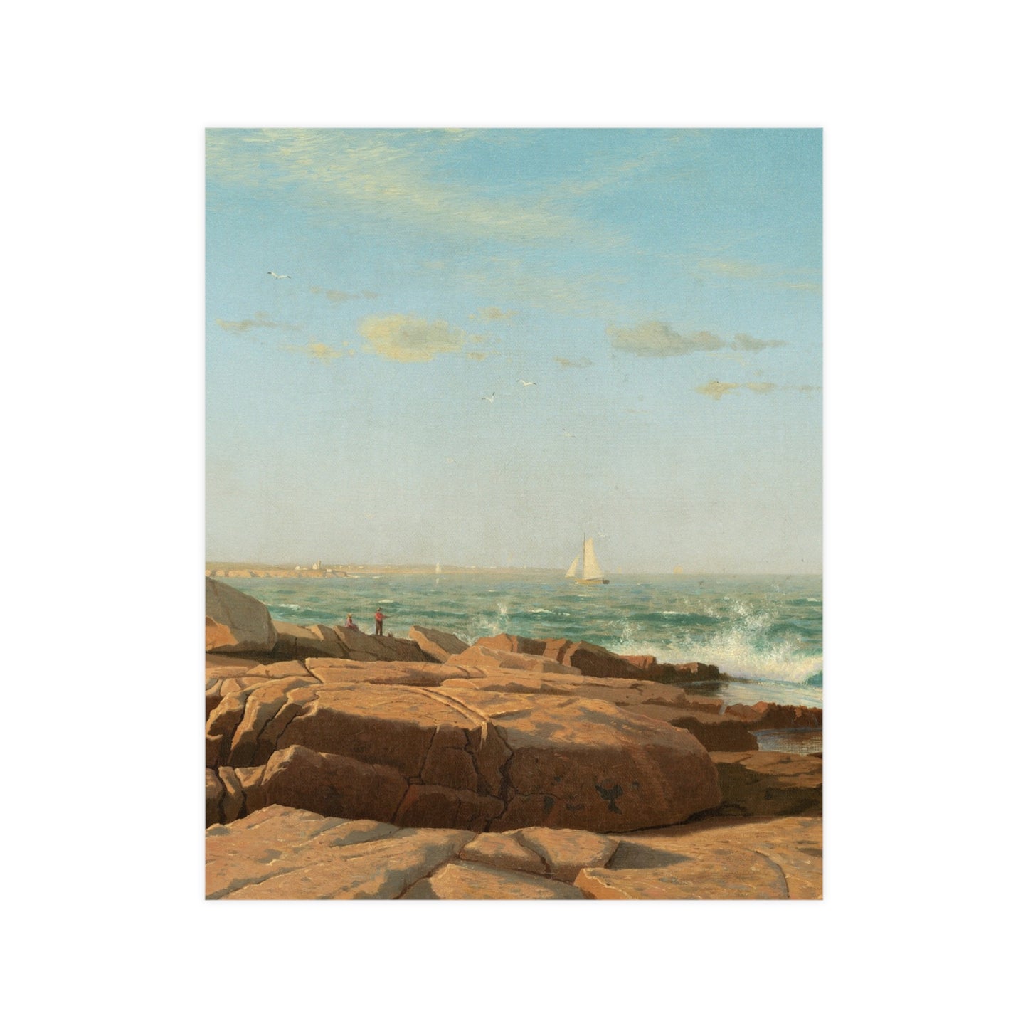 Narragansett Bay - Coastal New England Fine Art Poster