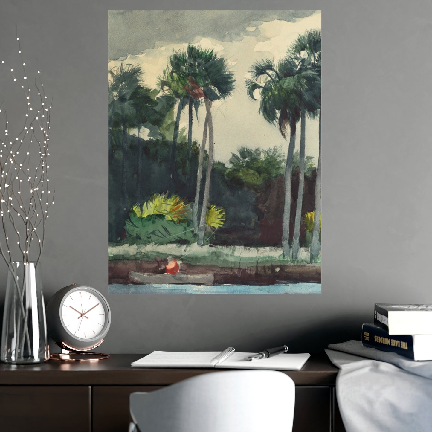 Red Shirt Homosassa Florida - Winslow Homer Fine Art Poster