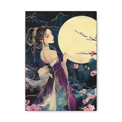 Thinking of You in the Moonlight - Fine Art Print - Wall Art on Canvas