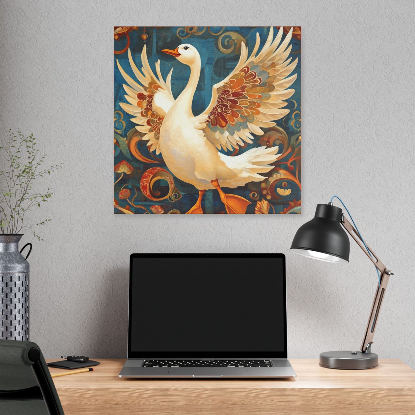 Silly Goose - Fine Art Print - Wall Art on Canvas