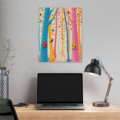 Here for the Birds - Delight in Nature Series - Fine Art Print on Canvas