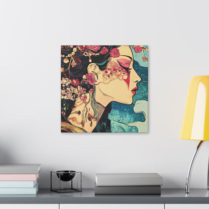 Listen to the Wind - Fine Art Print - on Canvas