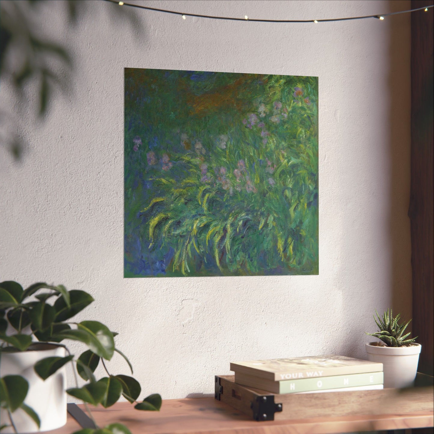 Claude Monet - Irises Botanical Fine Art Print