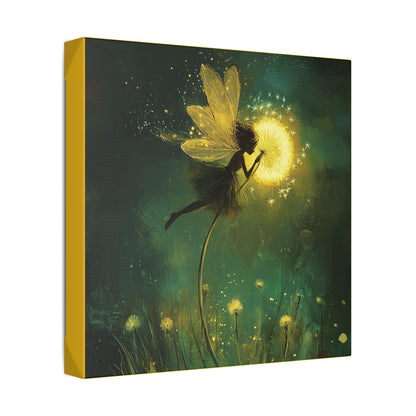 Wishes Do Come True - Fairies & Flowers Collection - Wall Art on Canvas