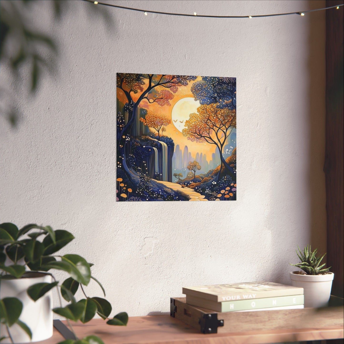 Enchanted Path Fine Art Print - Serene Scenes - Delight in Nature - Wall Art for Home Décor - Posters