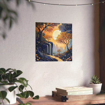 Enchanted Path Fine Art Print - Serene Scenes - Delight in Nature - Wall Art for Home Décor - Posters