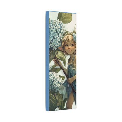 Blue Hydrangea - Flowers & Fairies Collection - Fine Art Print on Canvas