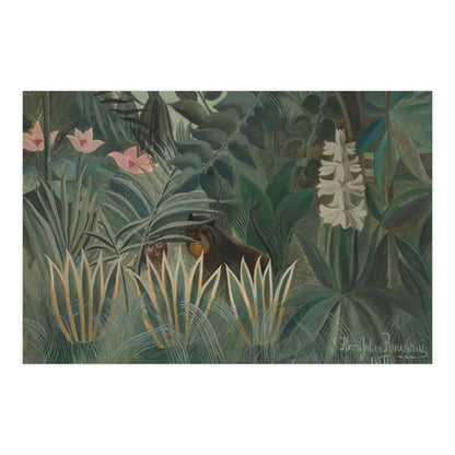 The Equatorial Jungle - Rousseau Tropical Fine Art Poster