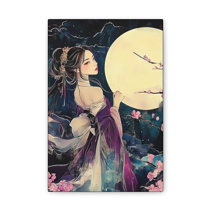Thinking of You in the Moonlight - Fine Art Print - Wall Art on Canvas
