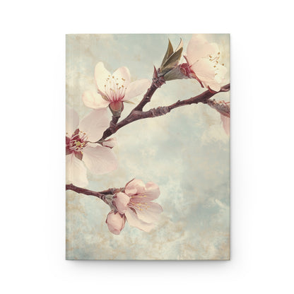 Blossoms Bring Serenity Art Print Hardcover Journal
