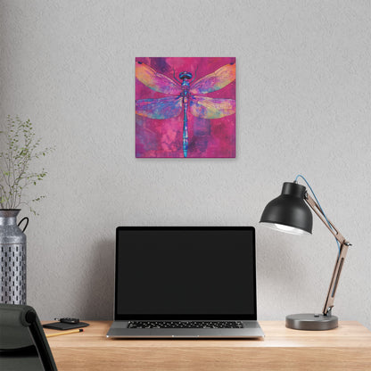 Vibrant Dragonfly - Secret Garden Series -  Fine Art Print on Canvas