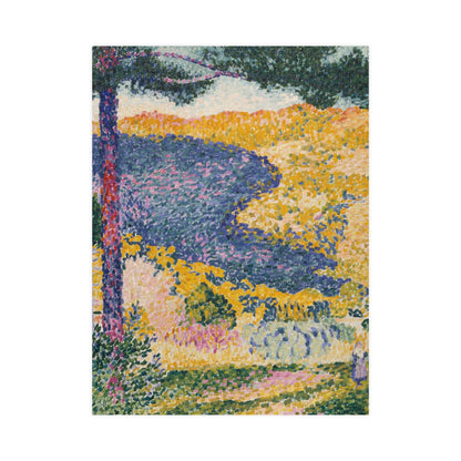 Valley with Fir Shade on the Mountain - Museum Collection - Fine Art Poster