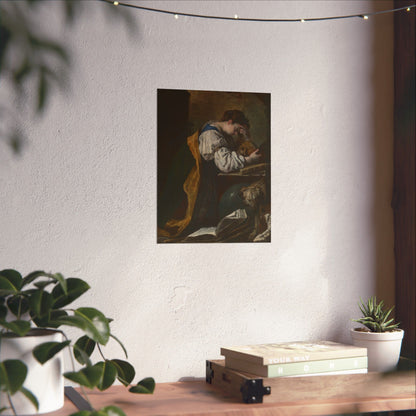 Melancholy by Domenico Feti Vintage Fine Art Print
