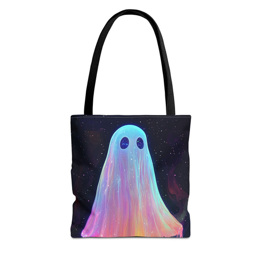 Comic Ghost - Spooky Time -Tote Bag (AOP)