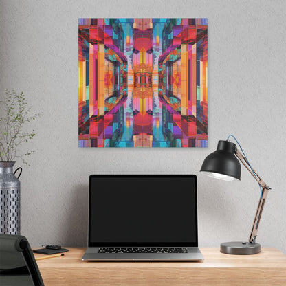 Glitch Origin - Fine Art Print on Canvas