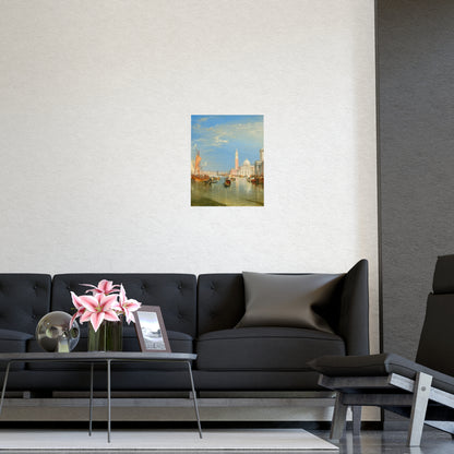 Venice Dogana and San Giorgio Maggiore - Turner Fine Art Poster
