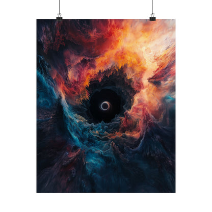 Cosmic Dance - Event Horizon - Fine Art Print - Eye-Catching Wall Art for Space Lovers - Space Poster