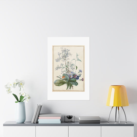 Lovely Botanical Print - Vintage Prints - Floral Vertical Posters - Vintage Botanical Art for Home Décor