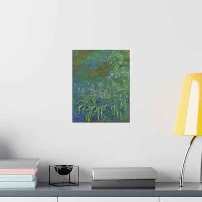 Claude Monet - Irises Botanical Fine Art Print