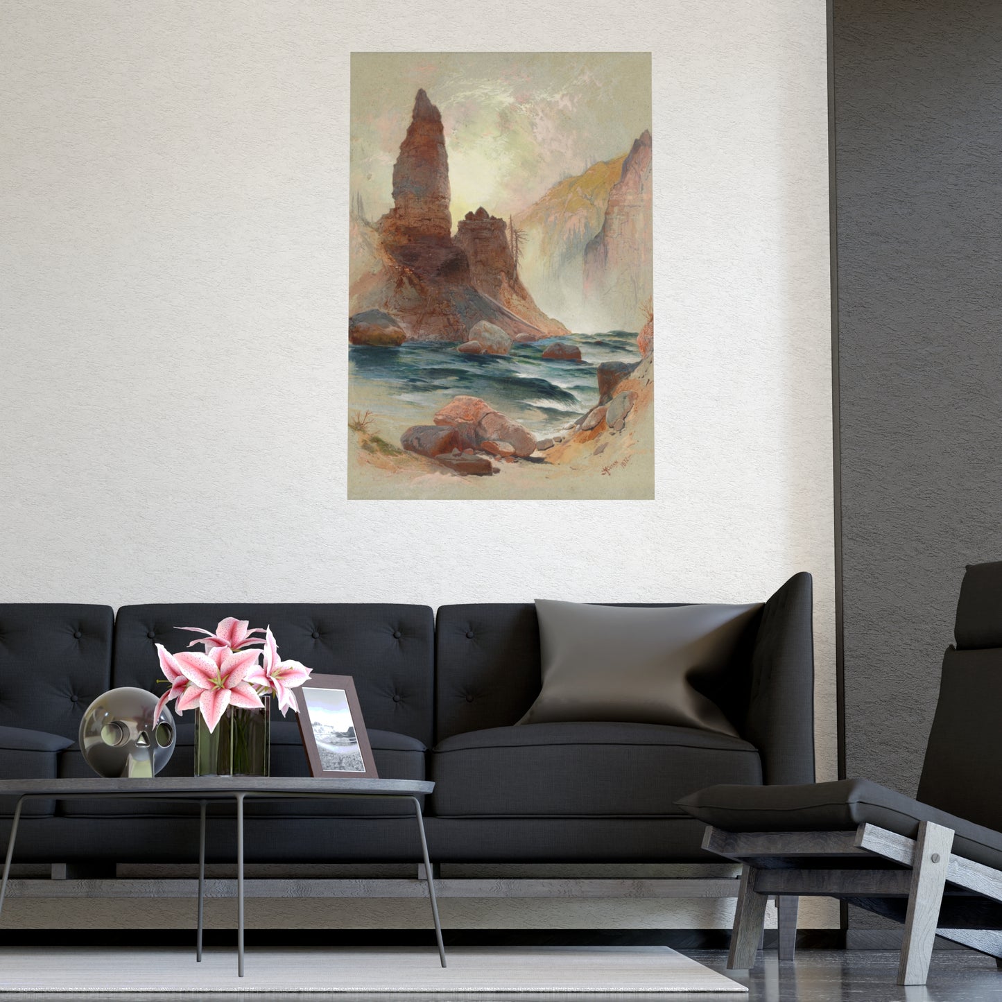 Tower Falls Yellowstone - American West Fine Art Poster