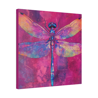 Vibrant Dragonfly - Secret Garden Series -  Fine Art Print on Canvas