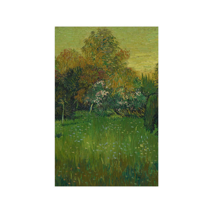 The Poet's Garden - Van Gogh Fine Art Poster