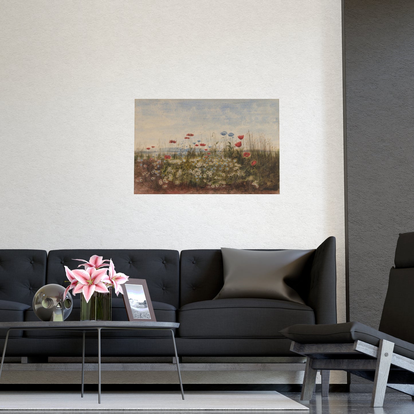 Wildflower Scene - Museum Collection - Fine Art Poster