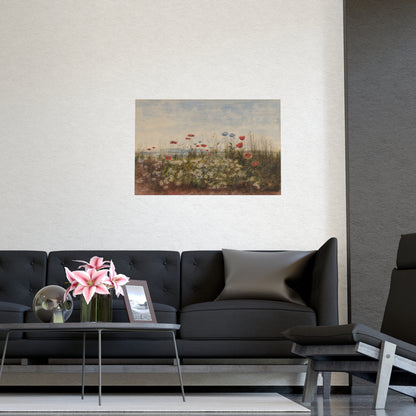 Wildflower Scene - Museum Collection - Fine Art Poster