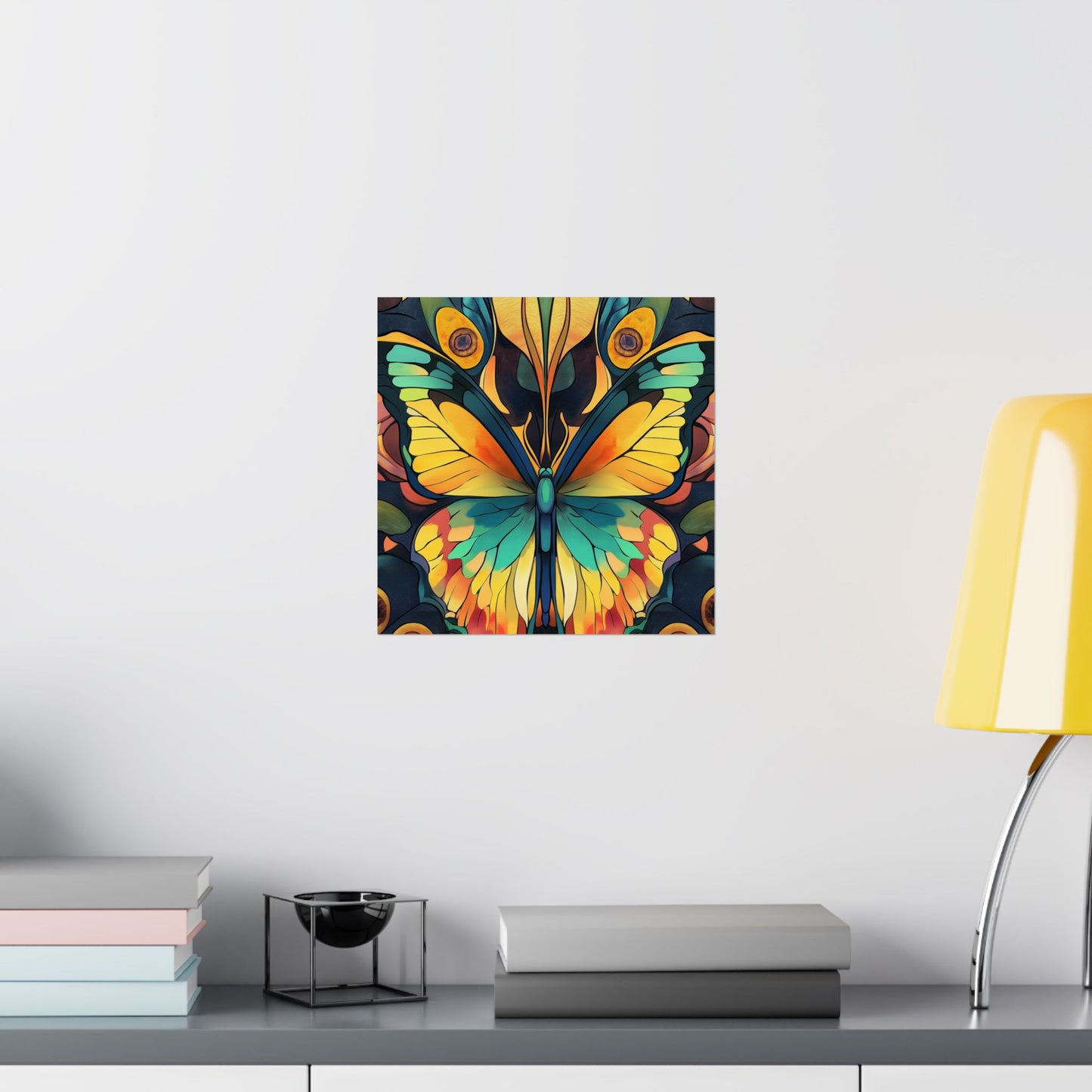 Brilliant Butterfly - Bohemian Wall Art - Fine Art Print - Poster Matte - Vertical Wall Décor