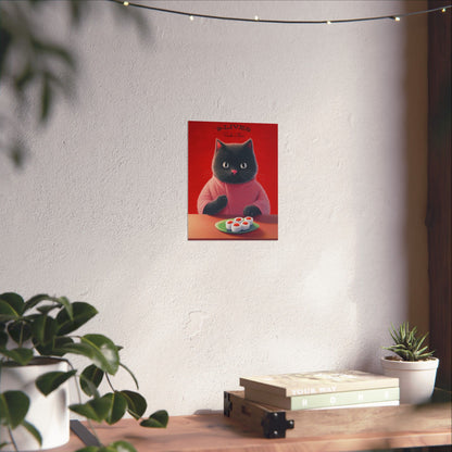 9 Lives Sushi Bar Art Print - Matte Vertical Posters