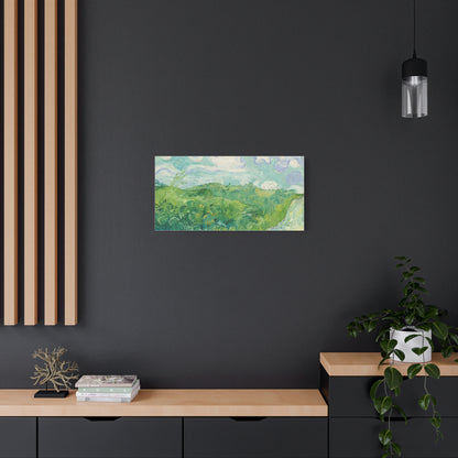 Vincent van Gogh - Green Wheat Fields Fine Art Canvas Print