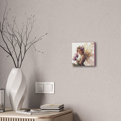 Tuesdays are for Tulips - Flowers & Fairies Collection - Fine Art Print on Canvas