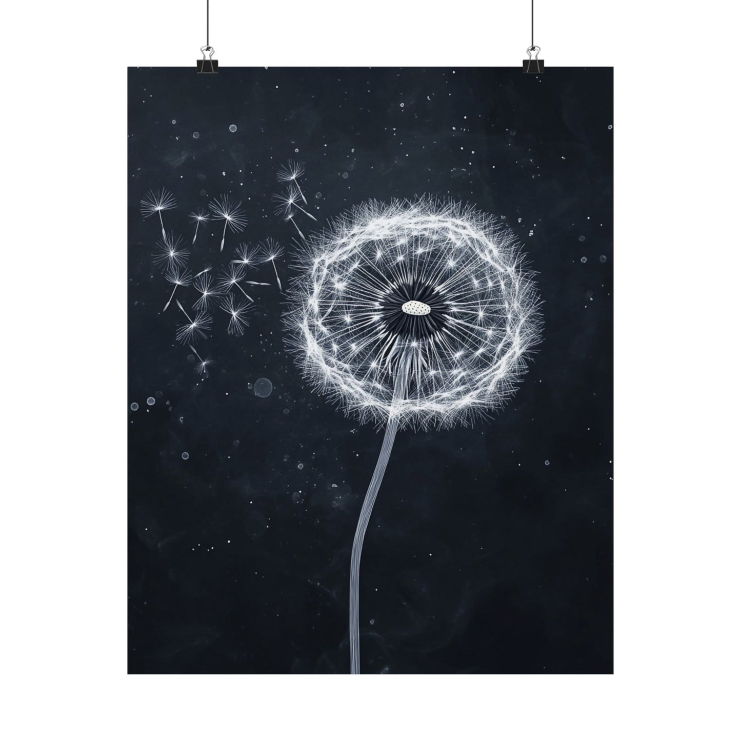 Just Dandy Dandelion Inspirational Fine Art Print