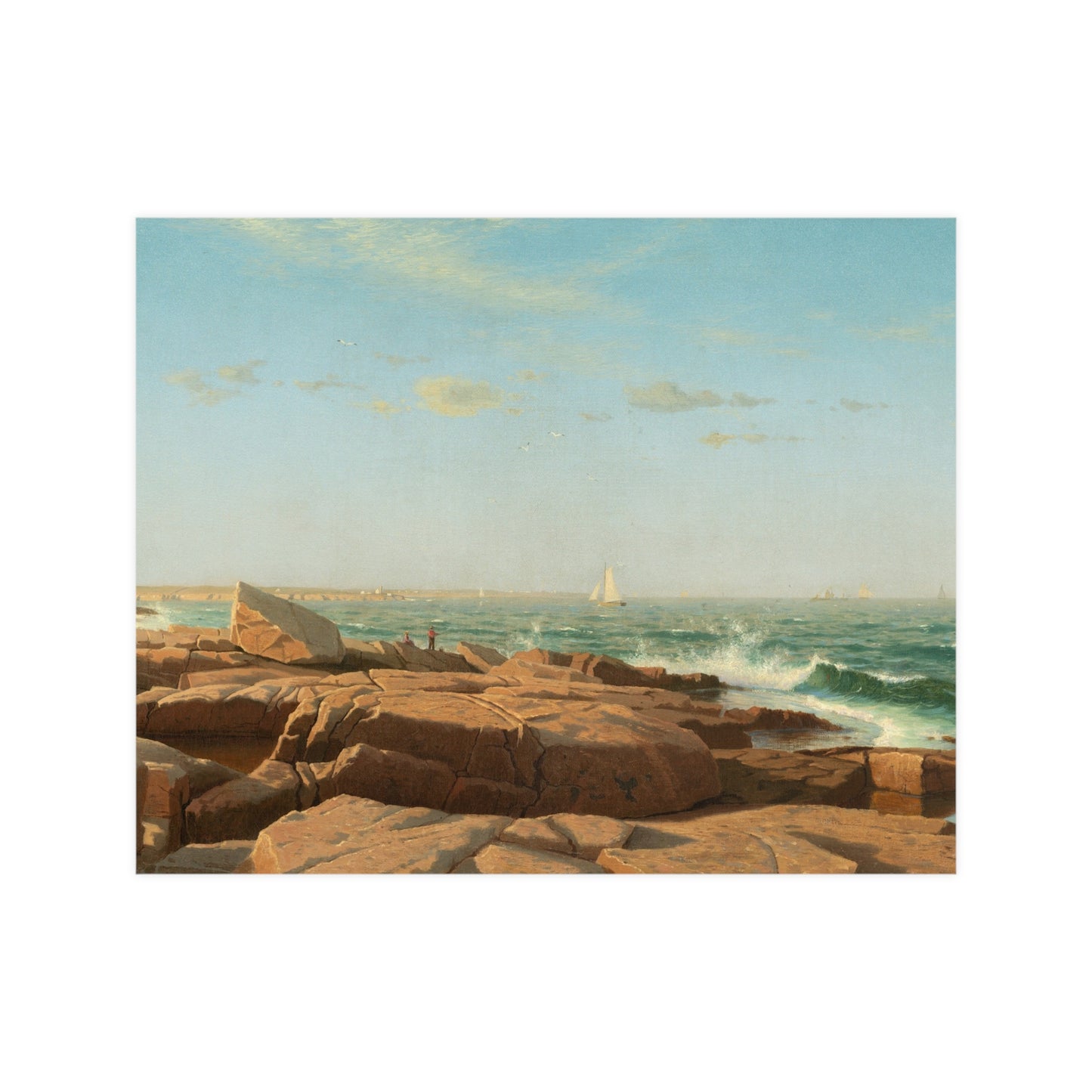 Narragansett Bay - Coastal New England Fine Art Poster