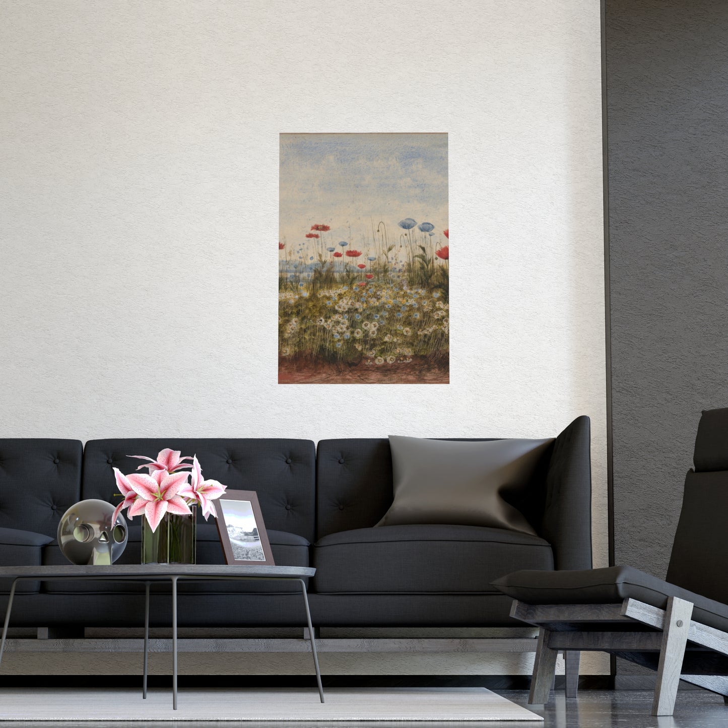 Wildflower Scene - Museum Collection - Fine Art Poster
