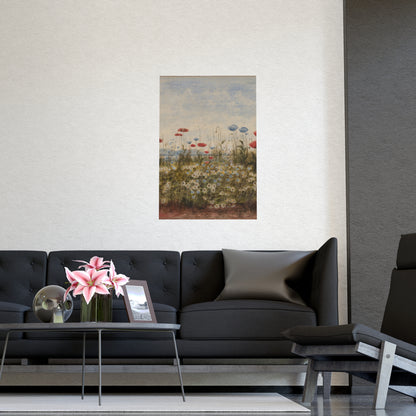 Wildflower Scene - Museum Collection - Fine Art Poster