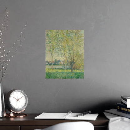 The Willows - Peaceful Landscape Fine Art Poster