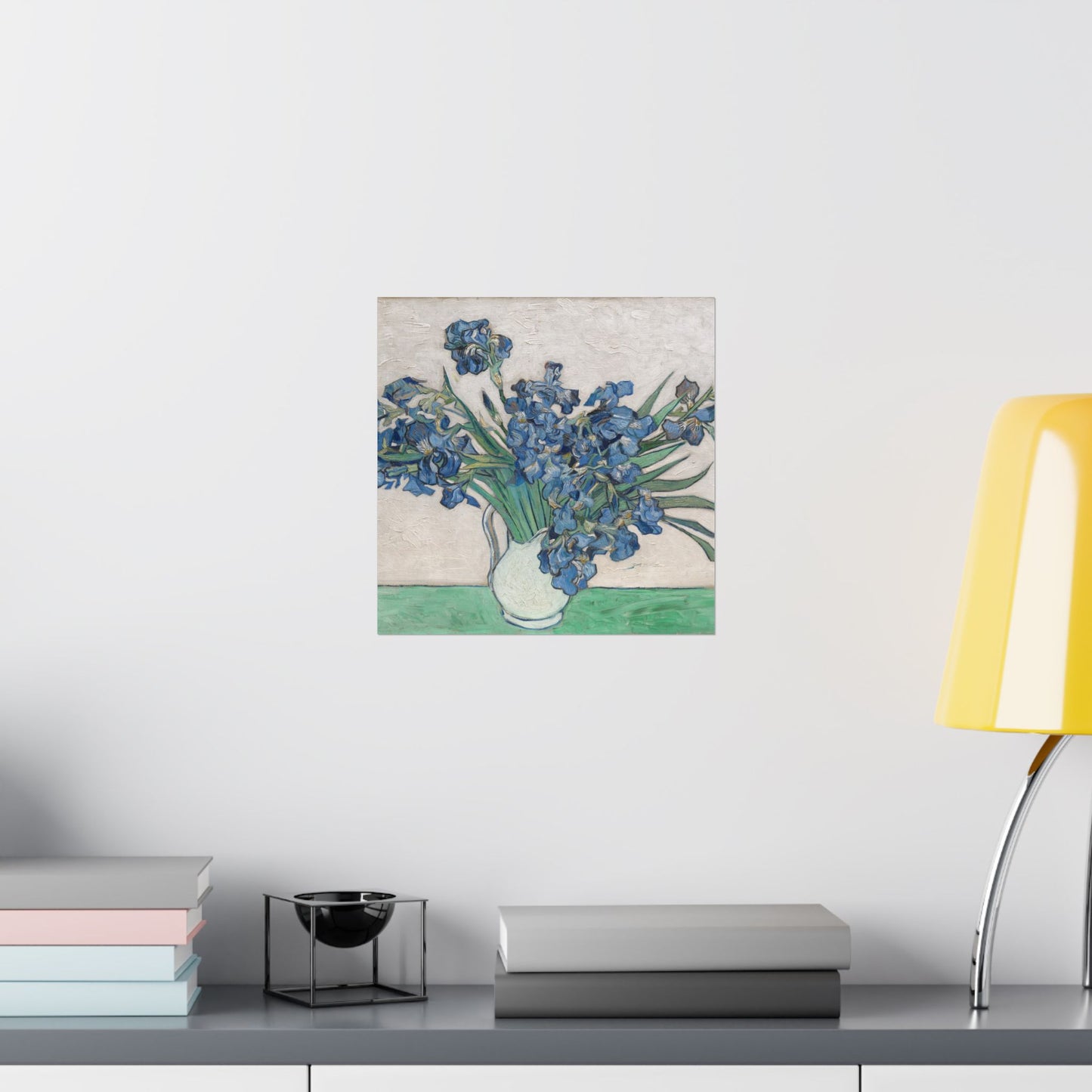 Van Gogh Irises Fine Art Print - Blue Flowers Wall Art