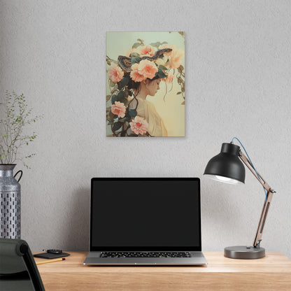 Snake Charmer - Secret Garden Series - Fine Art Print on Canvas