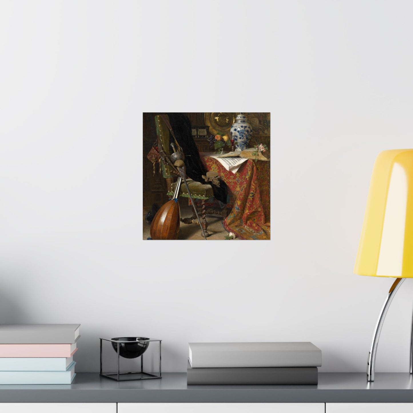 Elegant - Still Life Art - 17th Century Interior Painting - Fine Art Print - Gothic Art - Vintage Fine Art