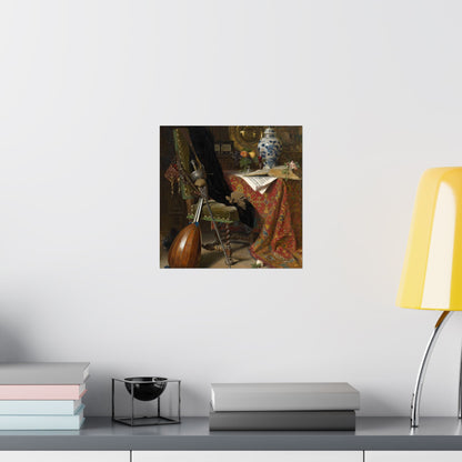 Elegant - Still Life Art - 17th Century Interior Painting - Fine Art Print - Gothic Art - Vintage Fine Art