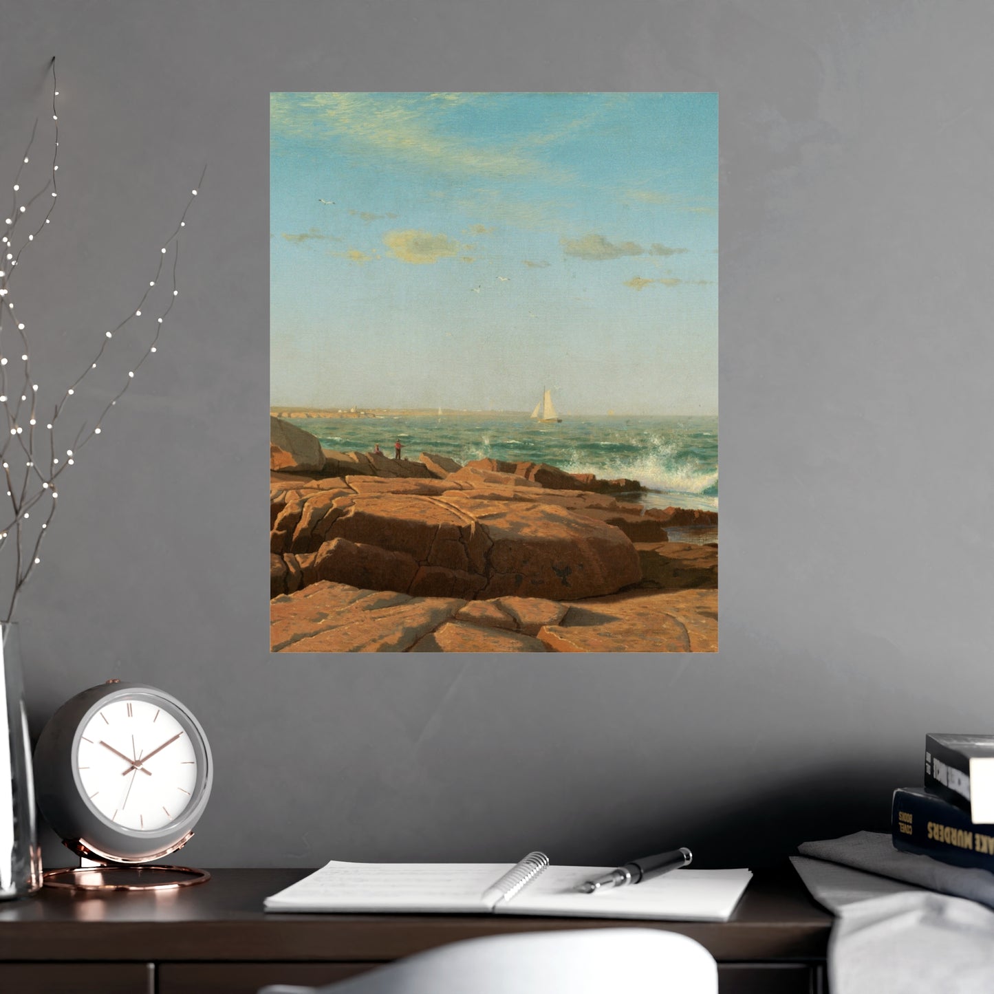 Narragansett Bay - Coastal New England Fine Art Poster