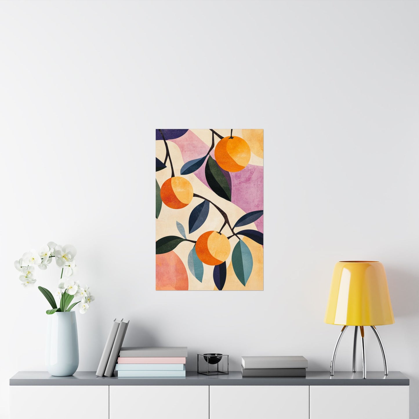 Orange Delight Botanical Fine Art Print