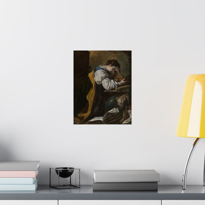 Melancholy by Domenico Feti Vintage Fine Art Print